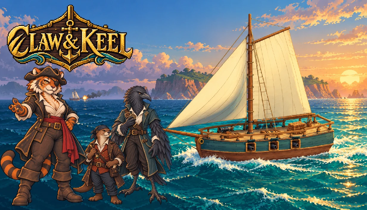Claw & Keel — promotional artwork.