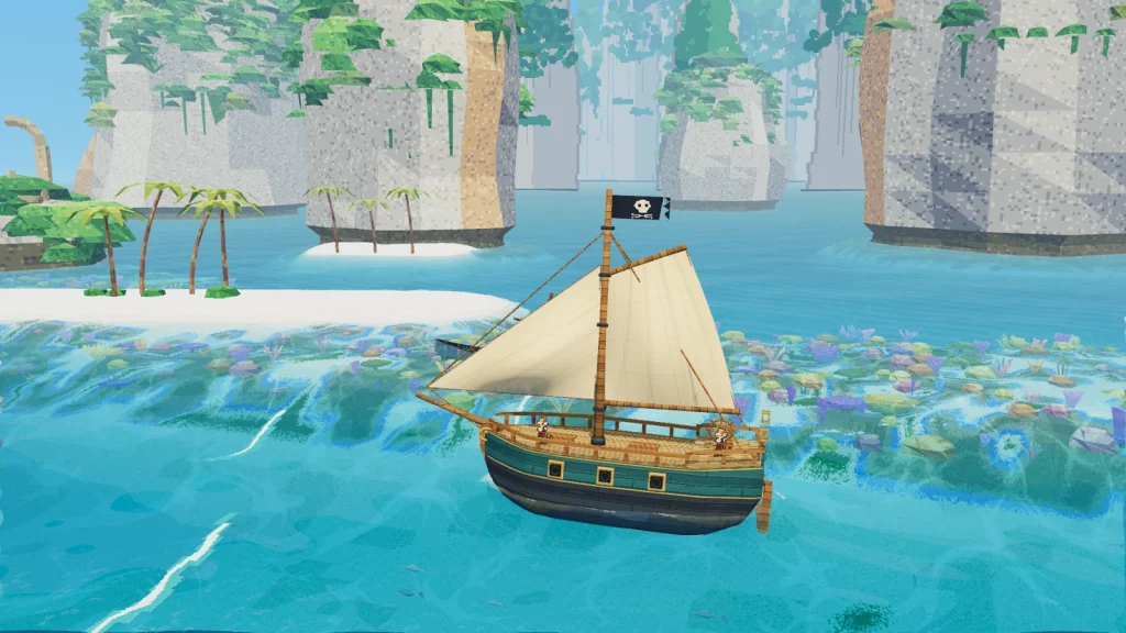 Lost Reef — native cinematic study; not implemented exploration gameplay.